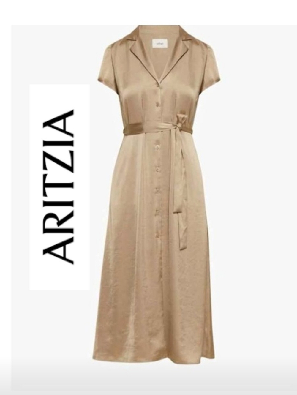 New ARITZIA Shirt Dress Women's Size Large